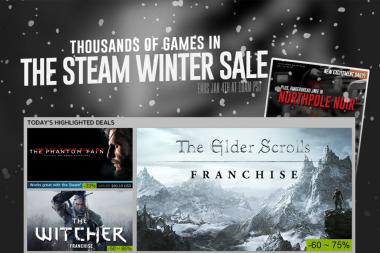 מכירת החורף של Steam יצאה דרך