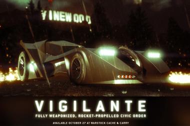 -Vigilante Batmobile   -GTA Online