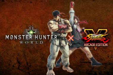 סאקורה וריו מ-Street Fighter 5 מגיעים ל-Monster Hunter World