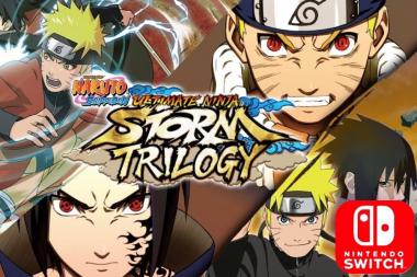  Naruto Shippuden: Ultimate Ninja Storm Trilogy  -Switch