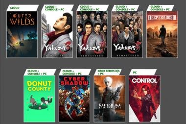  :    -Xbox Game Pass 