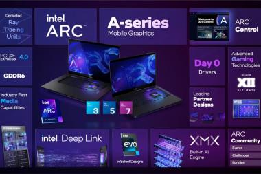 אינטל נכנסת לשוק כרטיסי המסך עם השקה של Intel ARC