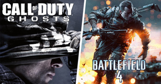 CoD: Ghosts -Battlefield 4: "  "