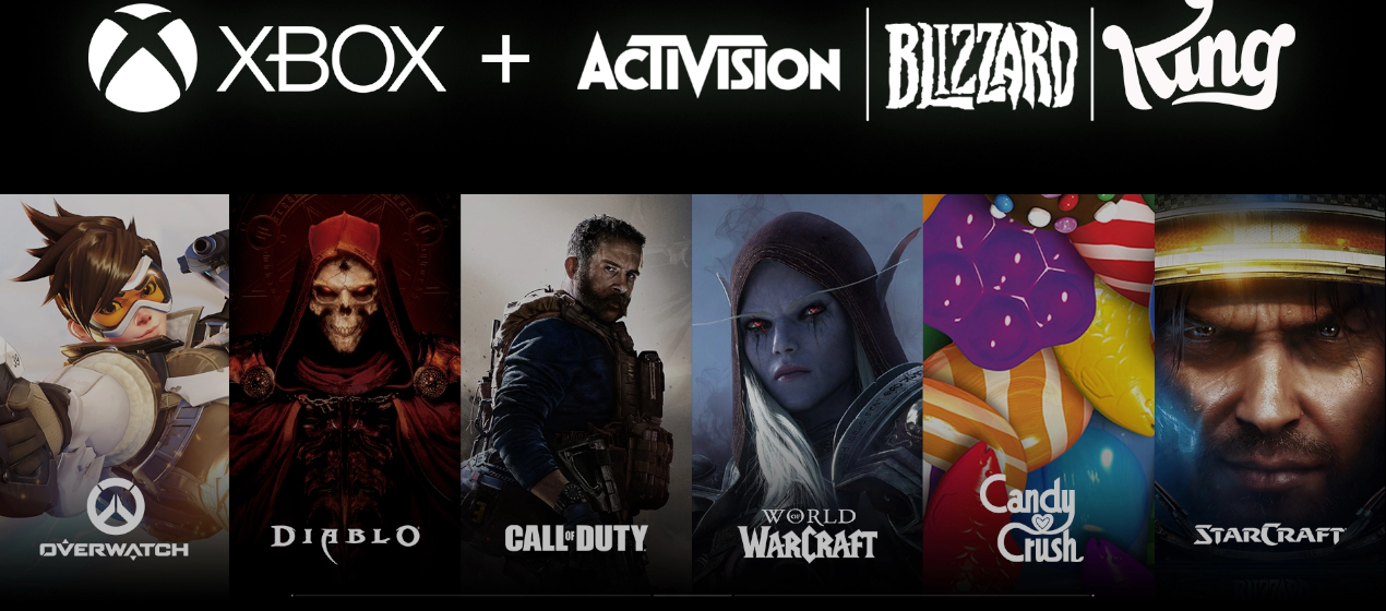 חברת Microsoft קונה את Activision-Blizzard